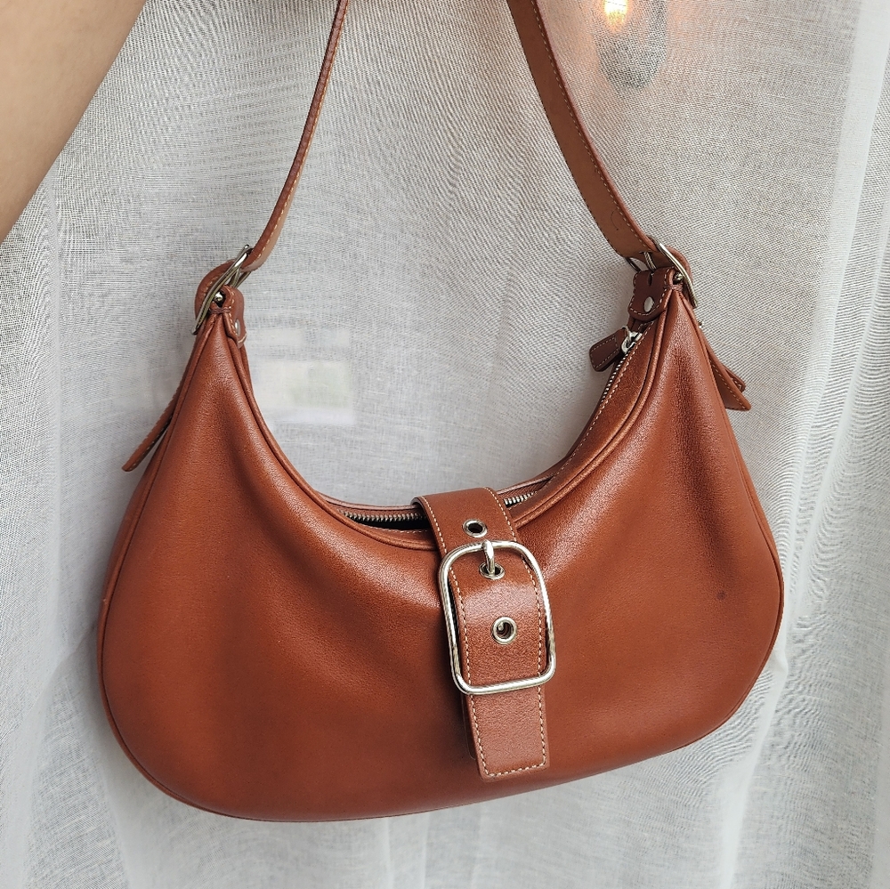 Vintage y2k COACH Hamptons Hobo Buckle Bag